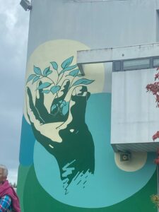 Inauguration fresque Nature