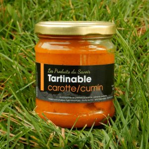 Tartinable carotte/cumin 180g