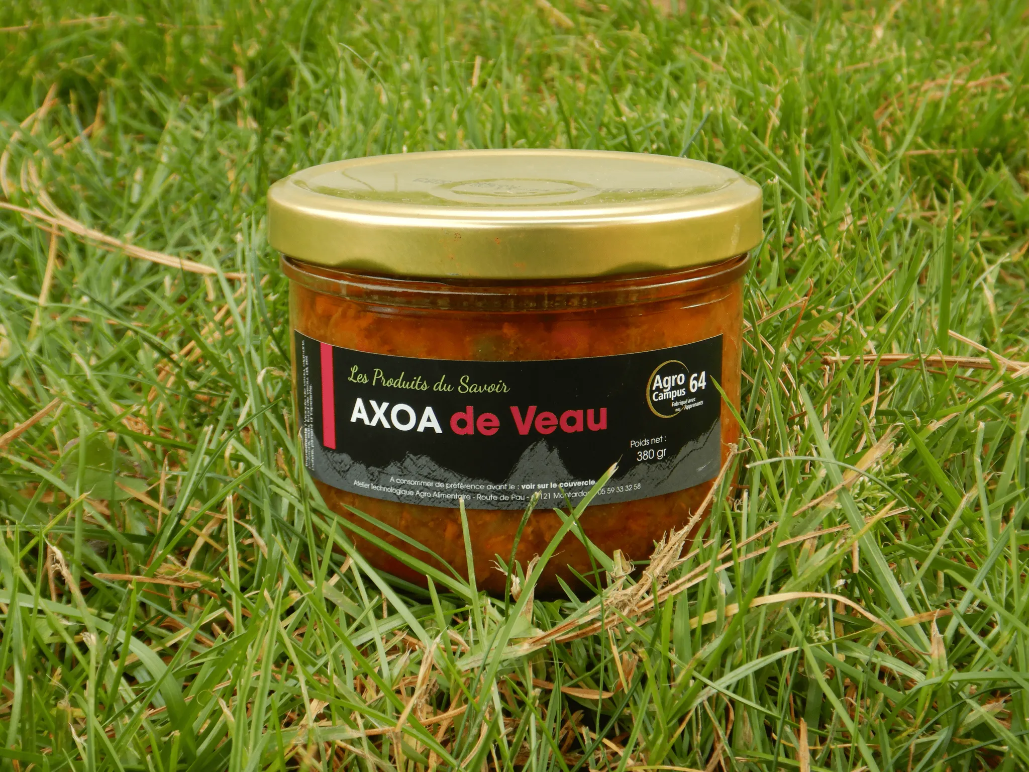 Axoa de veau 380g